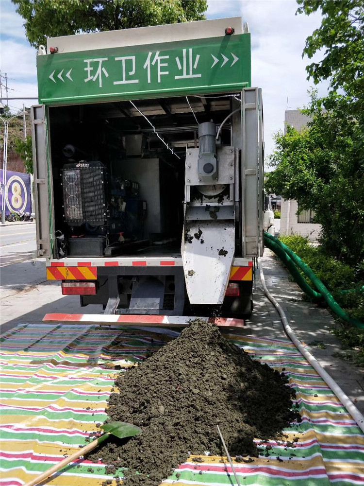 道里淤泥干湿分离