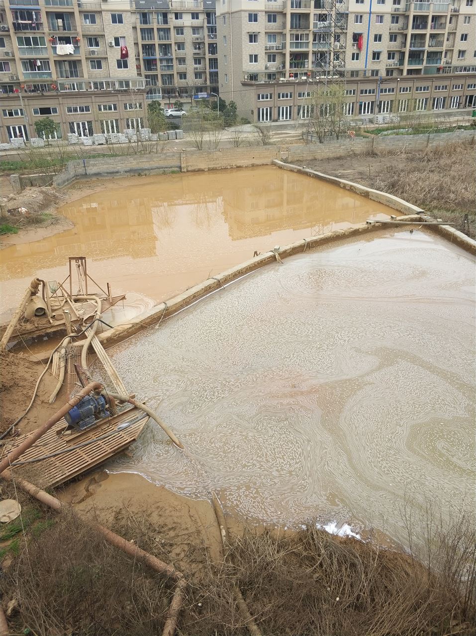 道里沉淀池淤泥清理-厂区废水池淤泥清淤